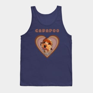 Cavapoo love (autumn) Tank Top